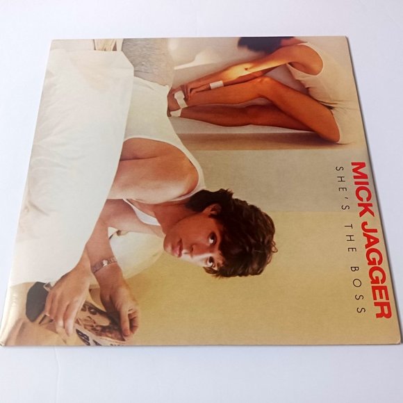 Vintage Mick Jagger She's The Boss vinyl record, 1985 original first pressing - Picture 4 of 11